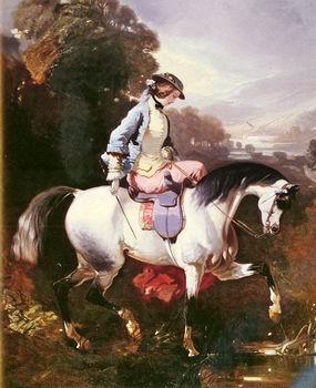 unknow artist Classical hunting fox, Equestrian and Beautiful Horses, 014. Spain oil painting art